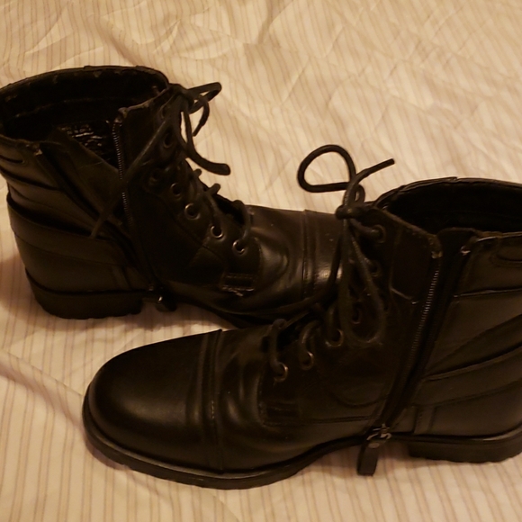Mens Black Dress boots - Picture 1 of 1